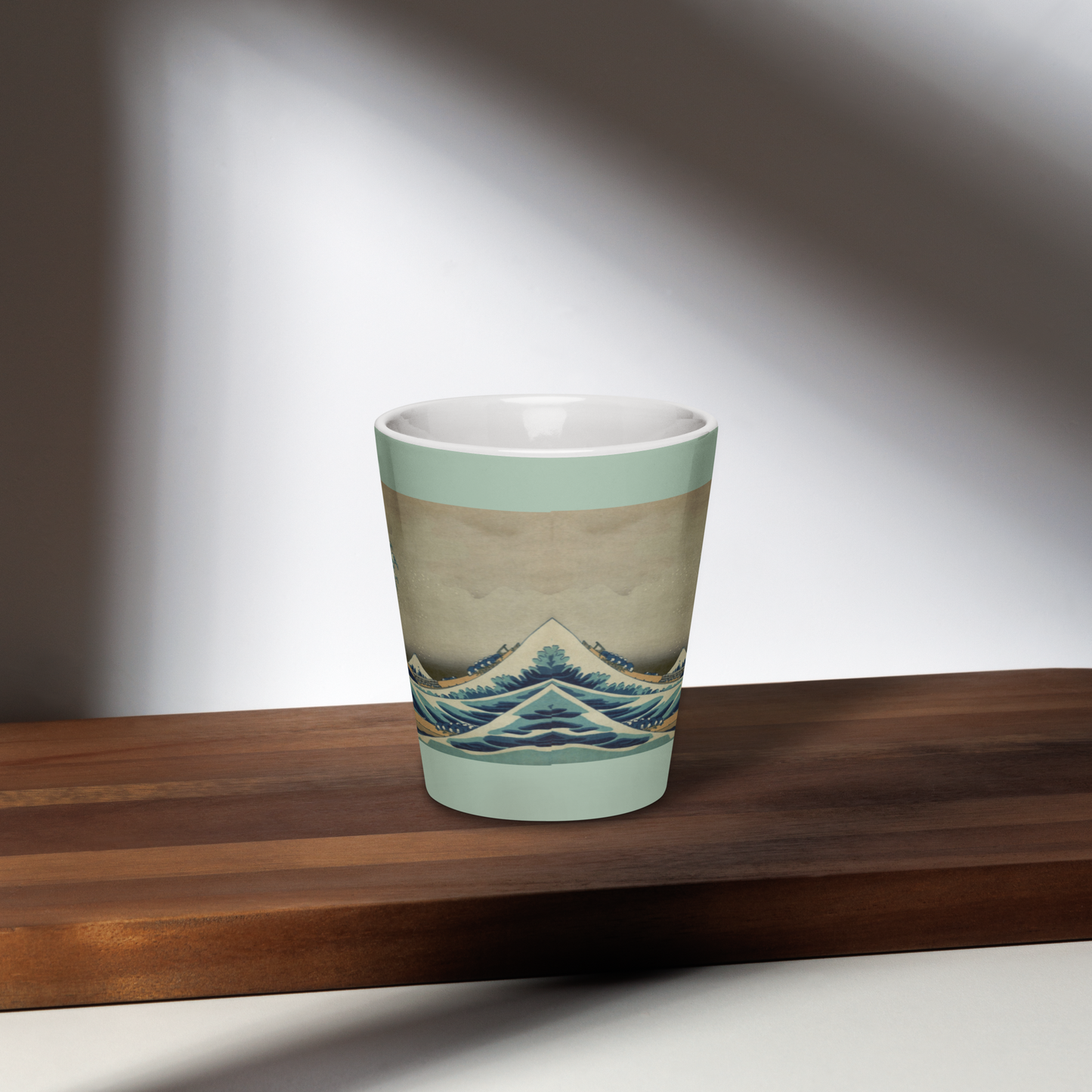 Great-Wave-off-Kanagawa-Art-Studio-Elvira-12oz-Latte-Mug-shelf-front