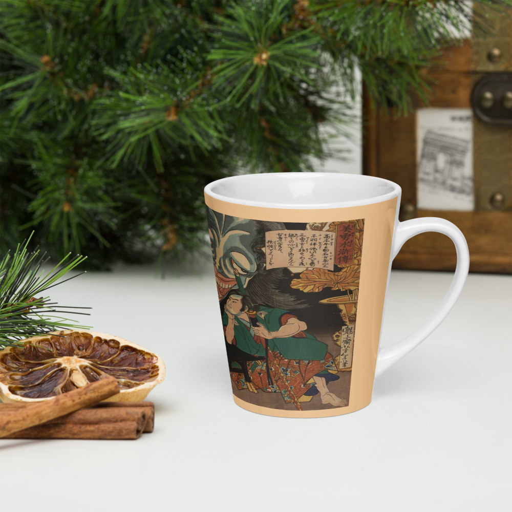 Samurai_latte-mug-white-12-oz-right-scene