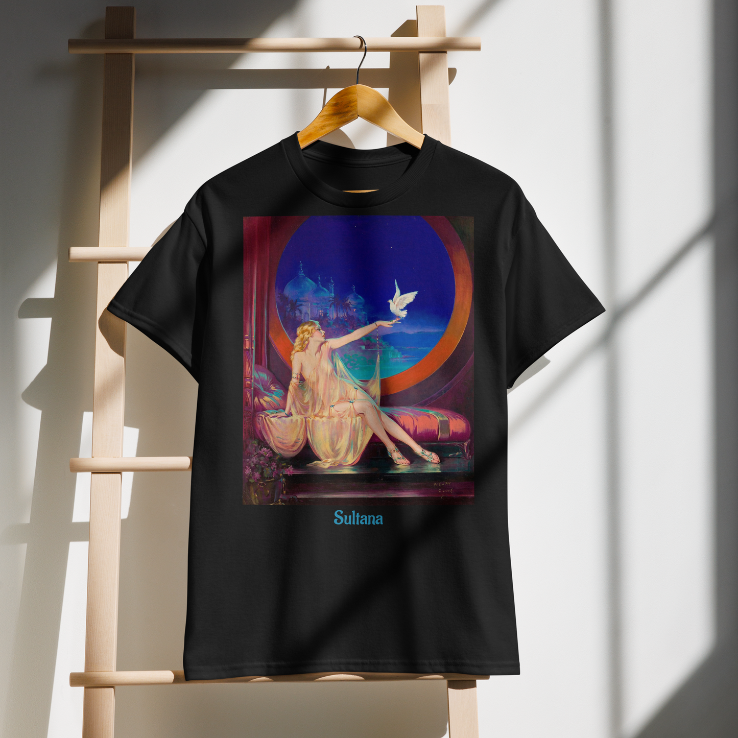 Sultana-art-studio-elvira-unisex-sports-tee-black