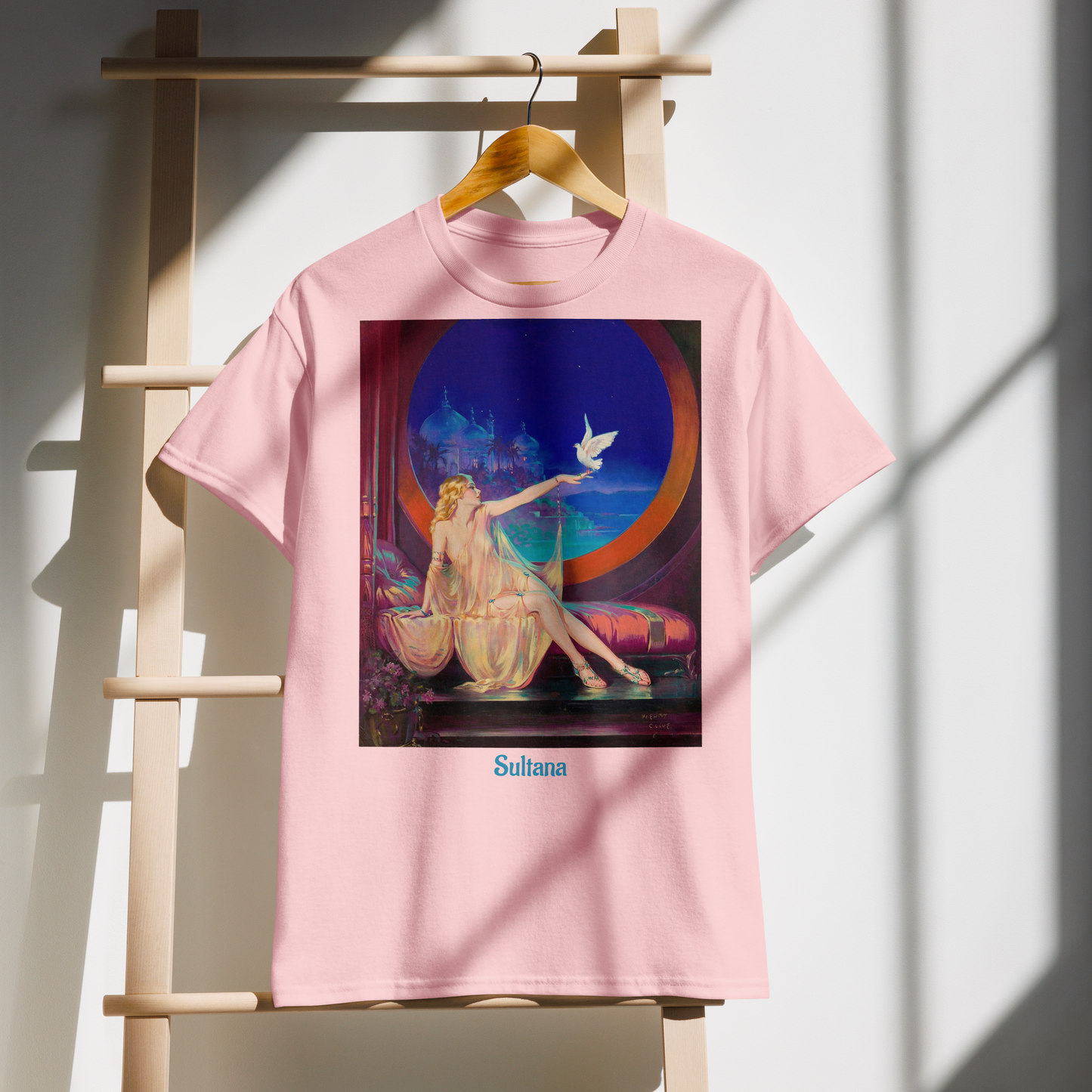 Sultana-art-studio-elvira-unisex-sports-tee-light-pink