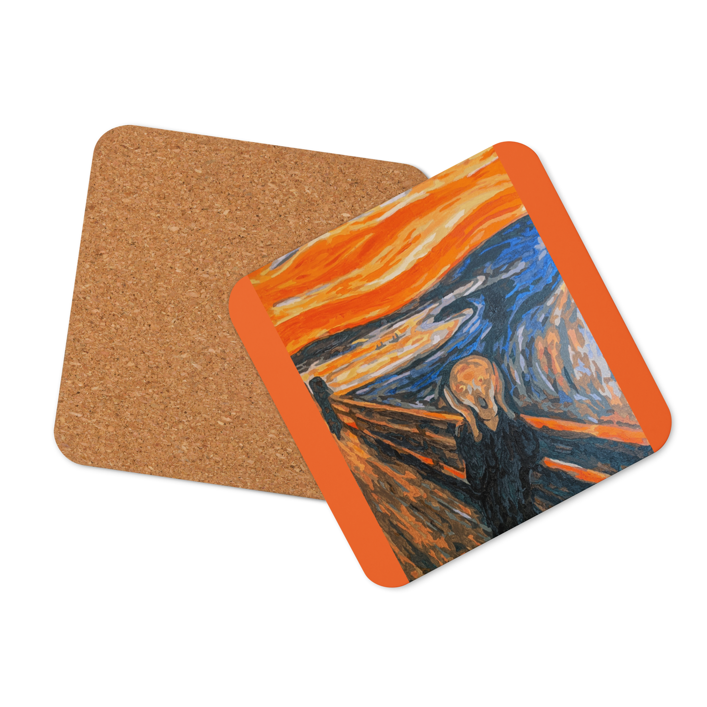 Scream of Nature - Art Studio Elvira - Coaster