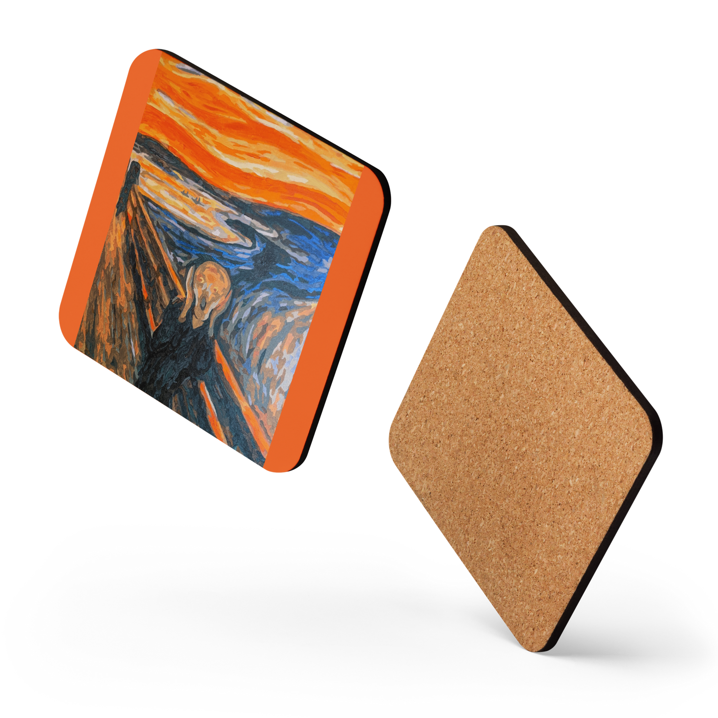 Scream of Nature - Art Studio Elvira - Coaster
