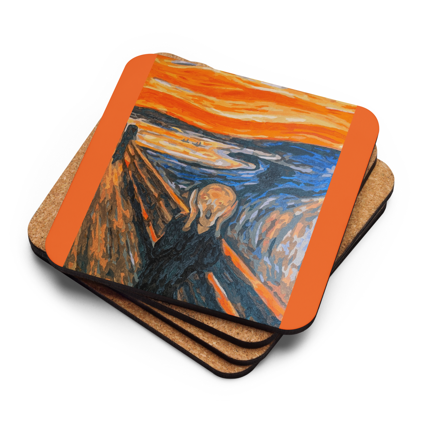 Scream of Nature - Art Studio Elvira - Coaster