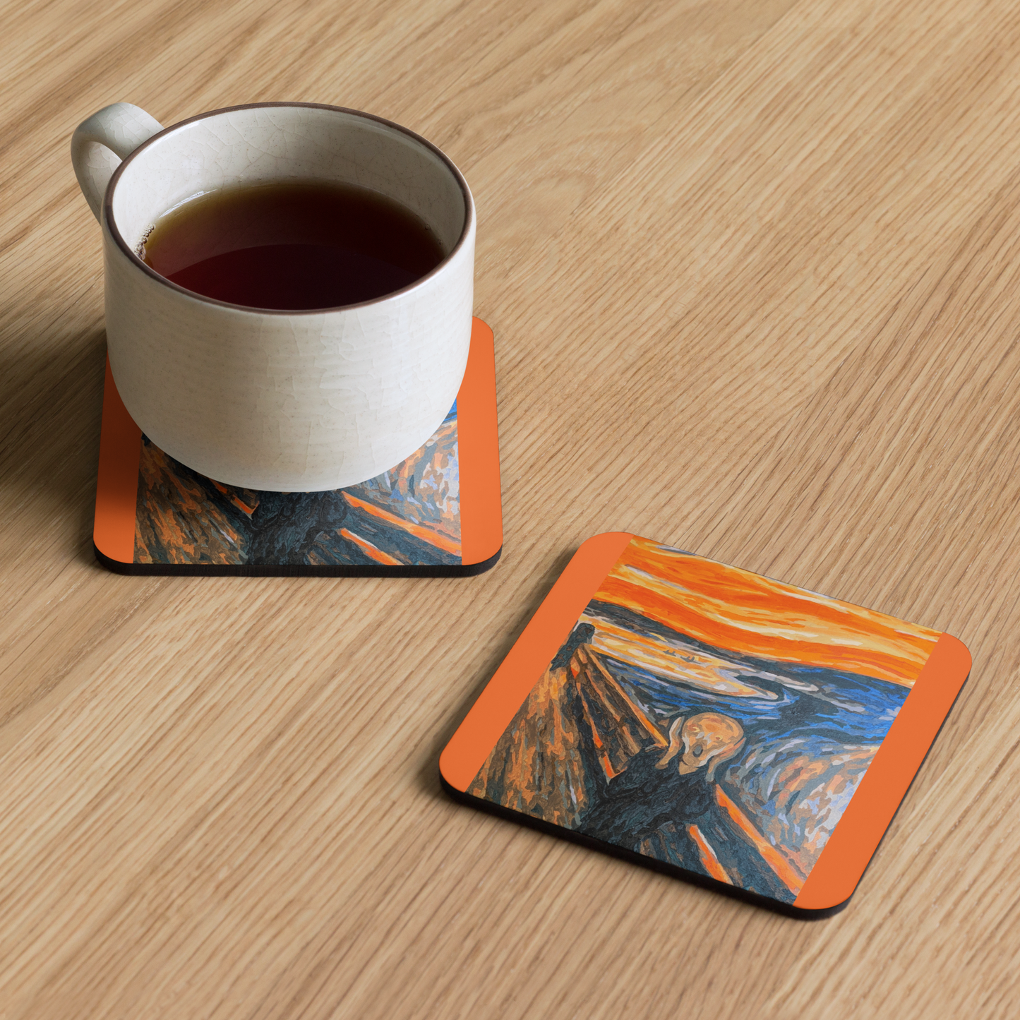 Scream of Nature - Art Studio Elvira - Coaster