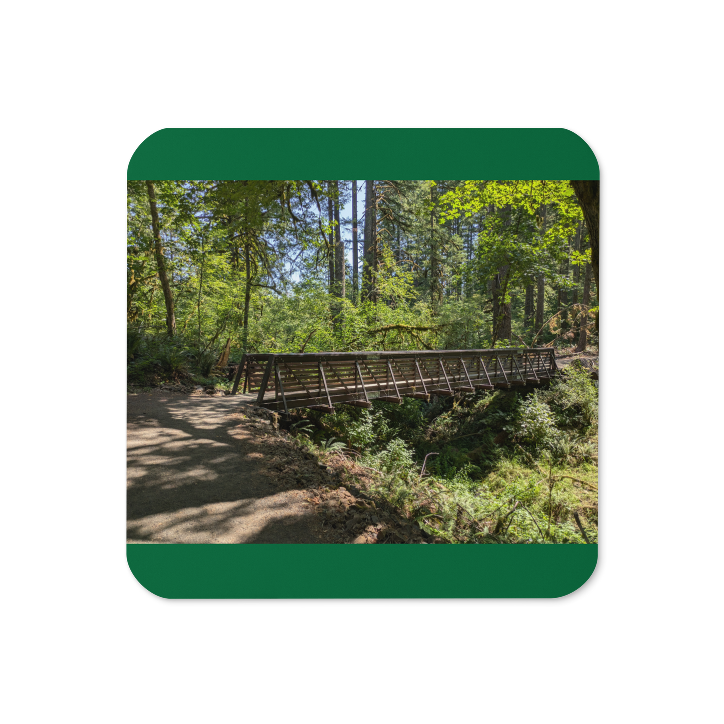 Oregon Trail Bridge - Art Studio Elvira - Coaster