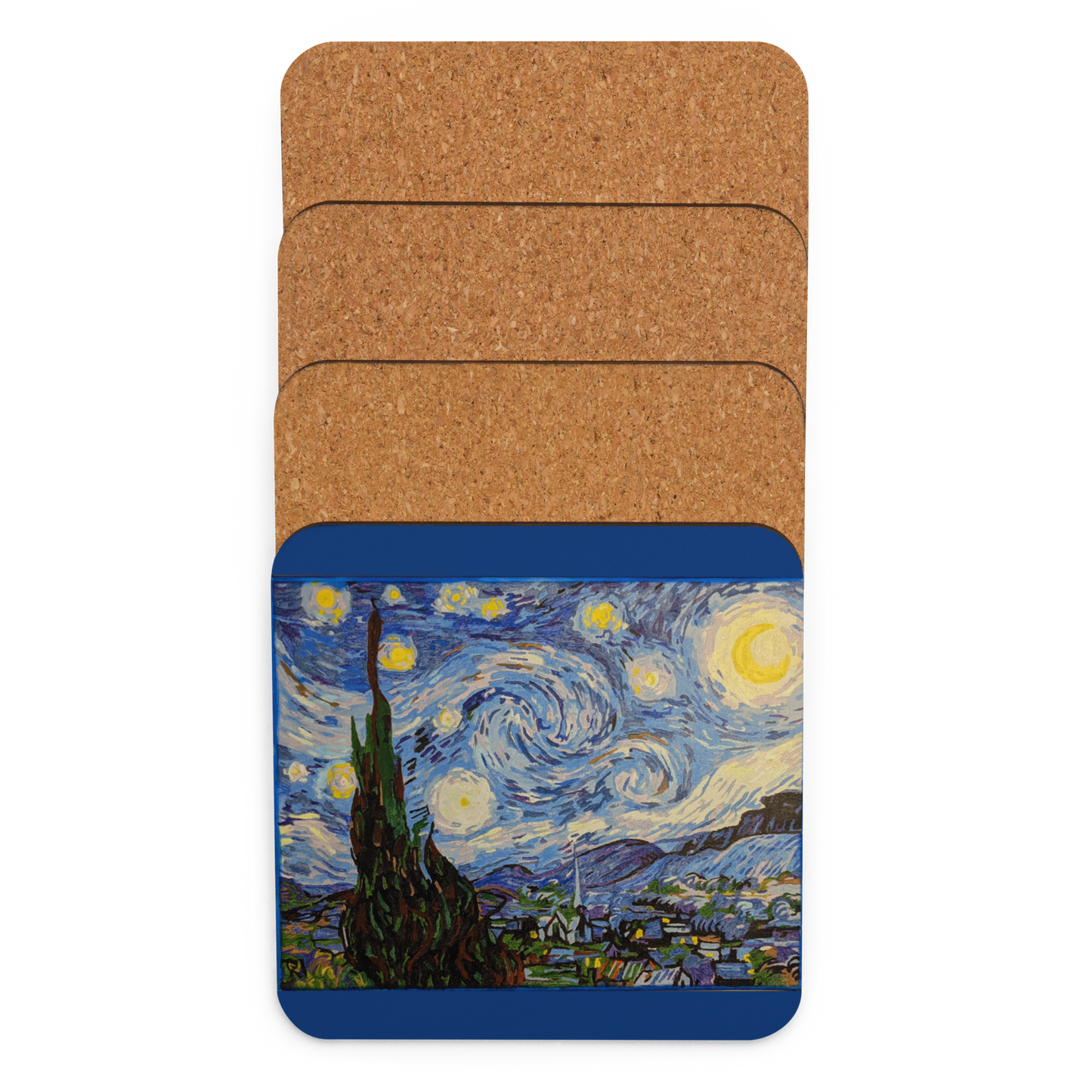 My Starry Night - Art Studio Elvira - Coaster