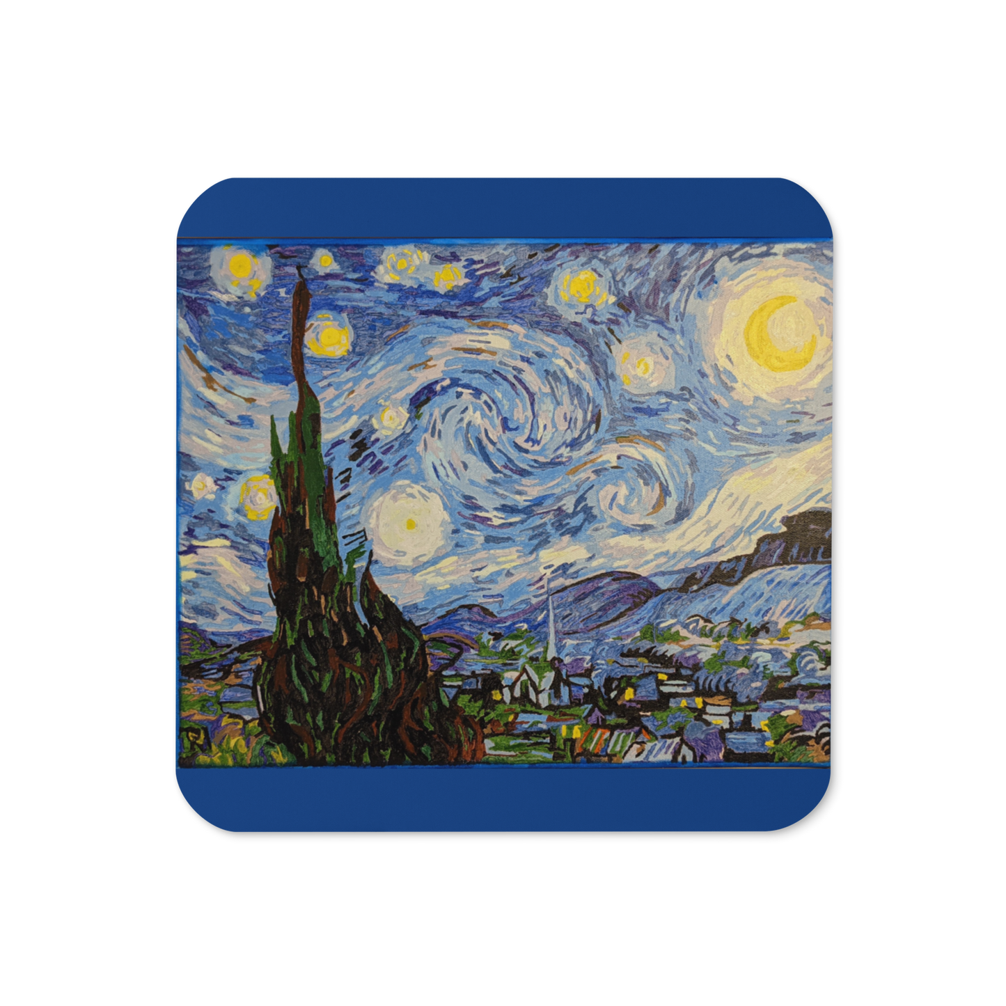 My Starry Night - Art Studio Elvira - Coaster