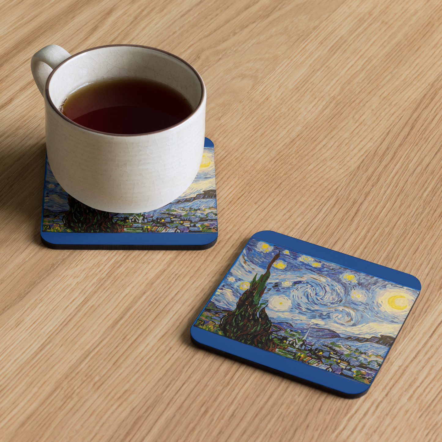 My Starry Night - Art Studio Elvira - Coaster