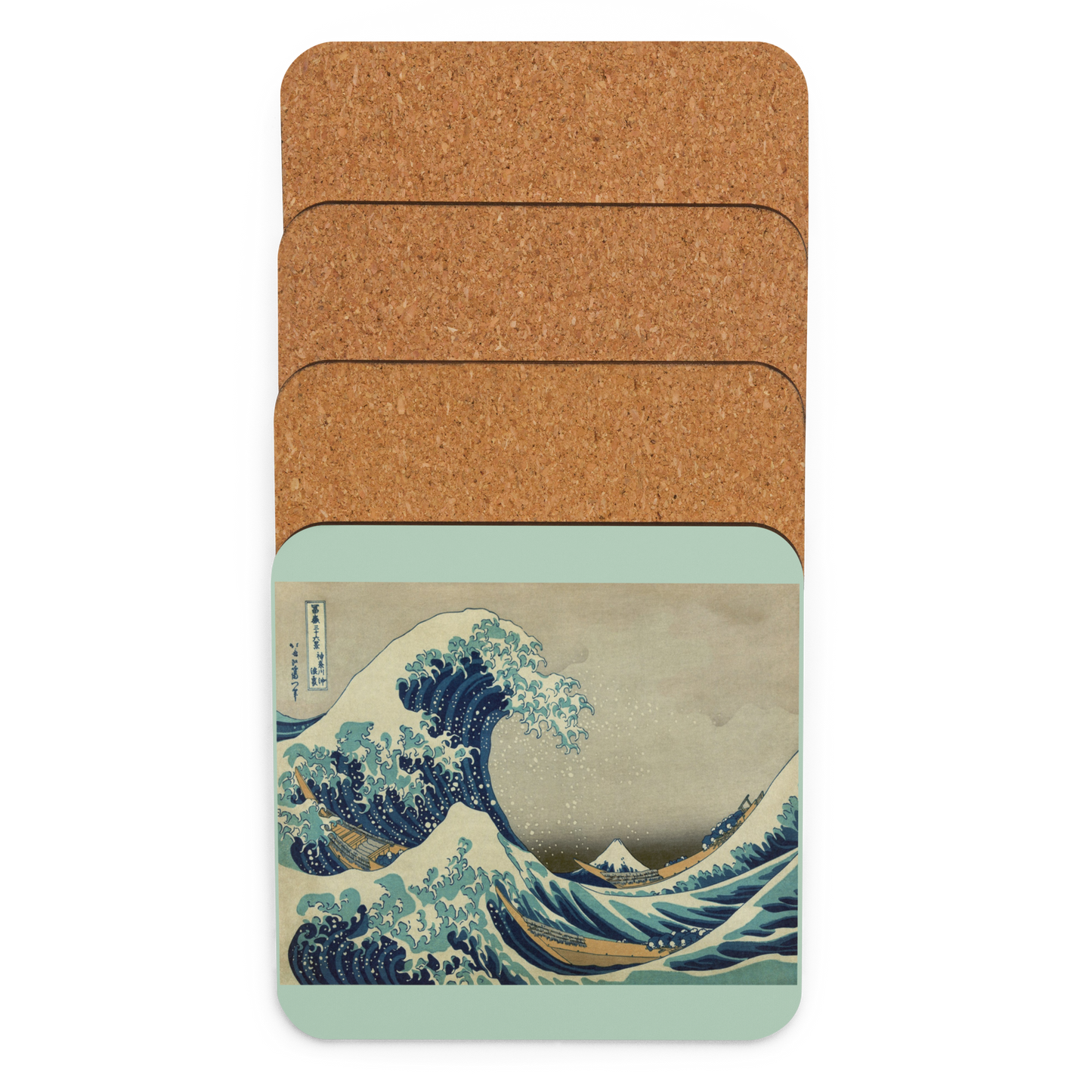 Great Wave off Kanagawa - Art Studio Elvira - Coaster