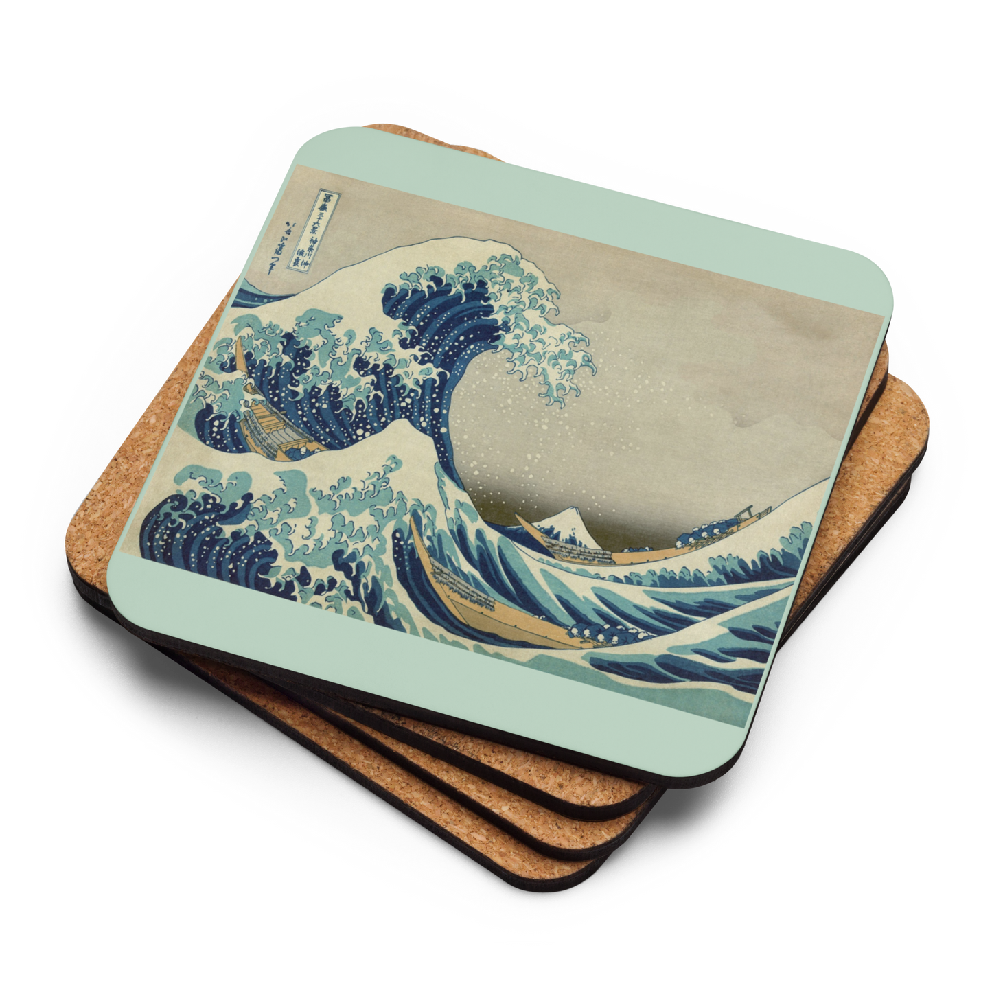 Great Wave off Kanagawa - Art Studio Elvira - Coaster