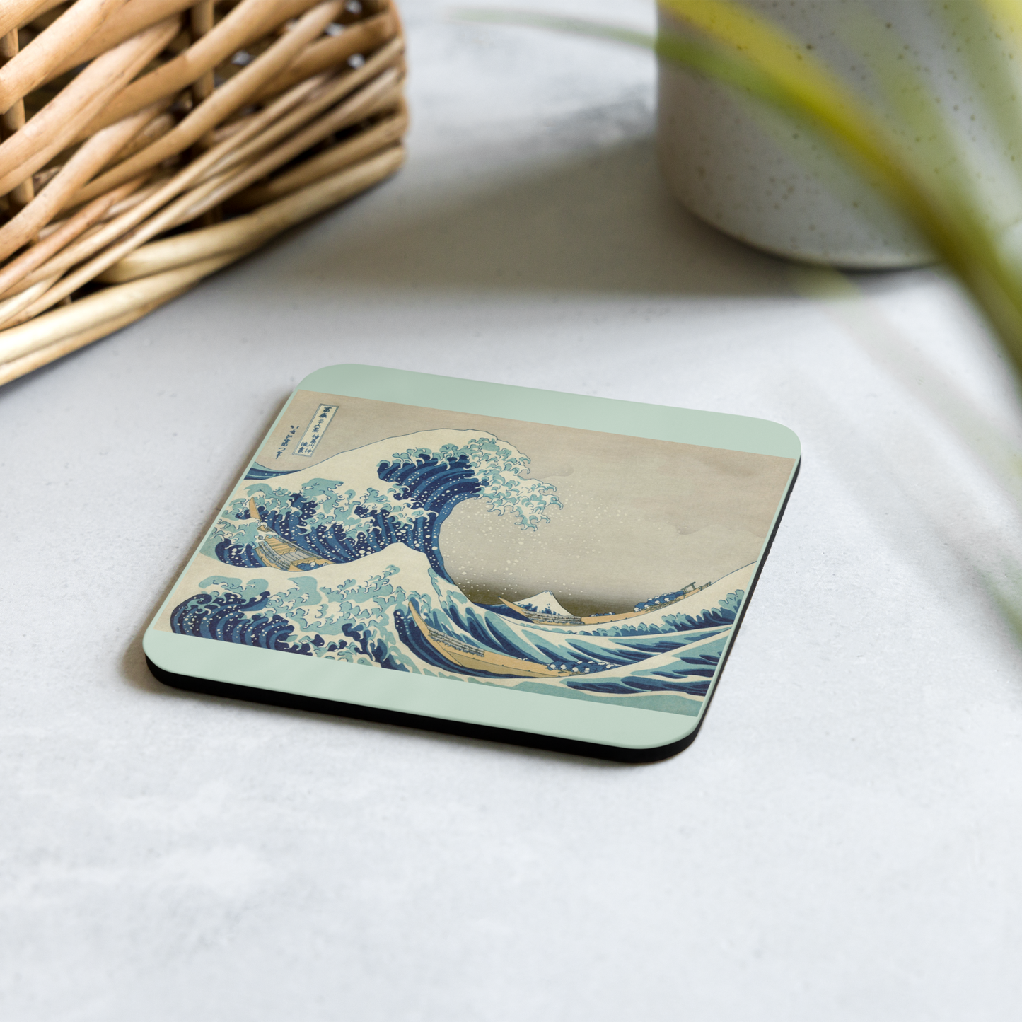 Great Wave off Kanagawa - Art Studio Elvira - Coaster