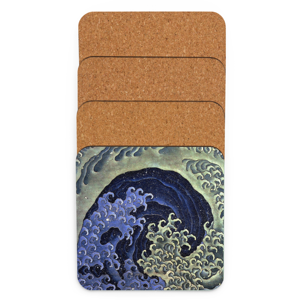 Feminine Wave - Art Studio Elvira - Coaster