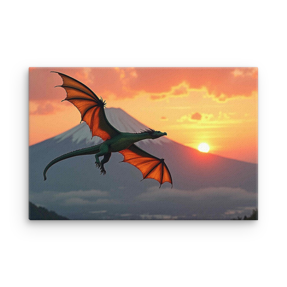 dragon-over-mt-fuji-art-studio-elvira-thin-canvas-_in_-12x18
