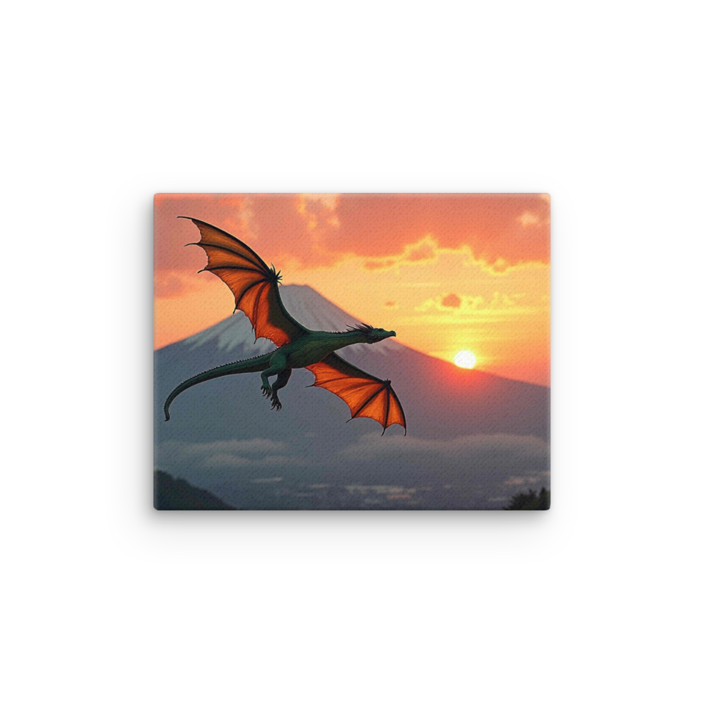 dragon-over-mt-fuji-art-studio-elvira-thin-canvas-_in_-8x10