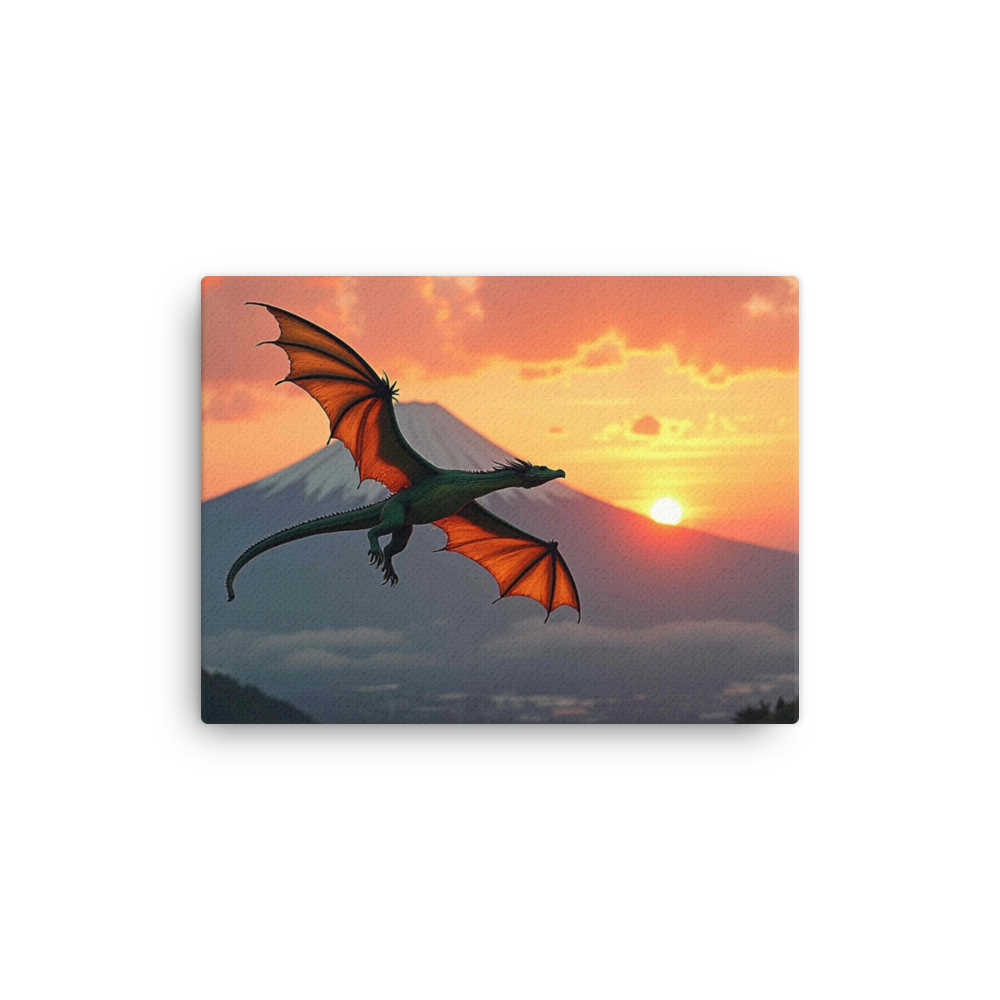 dragon-over-mt-fuji-art-studio-elvira-thin-canvas-_in_-9x12