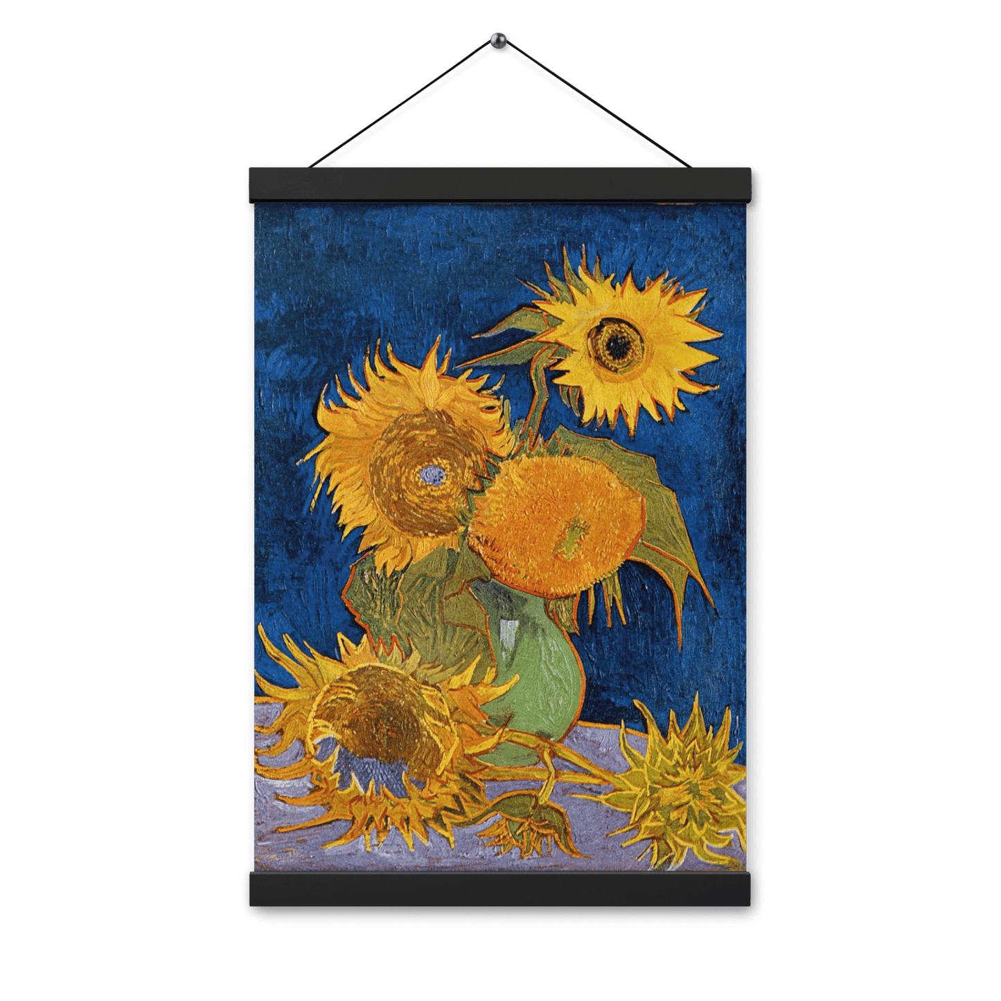 My 5 Sunflowers - Art Studio Elvira - Hanging Poster