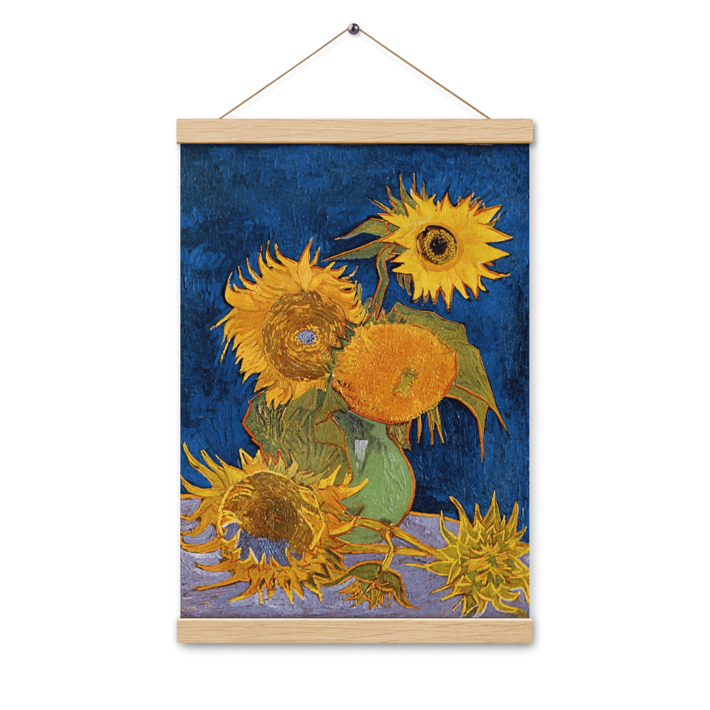 My 5 Sunflowers - Art Studio Elvira - Hanging Poster