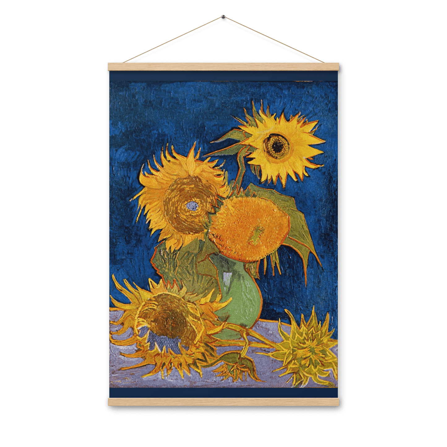 My 5 Sunflowers - Art Studio Elvira - Hanging Poster