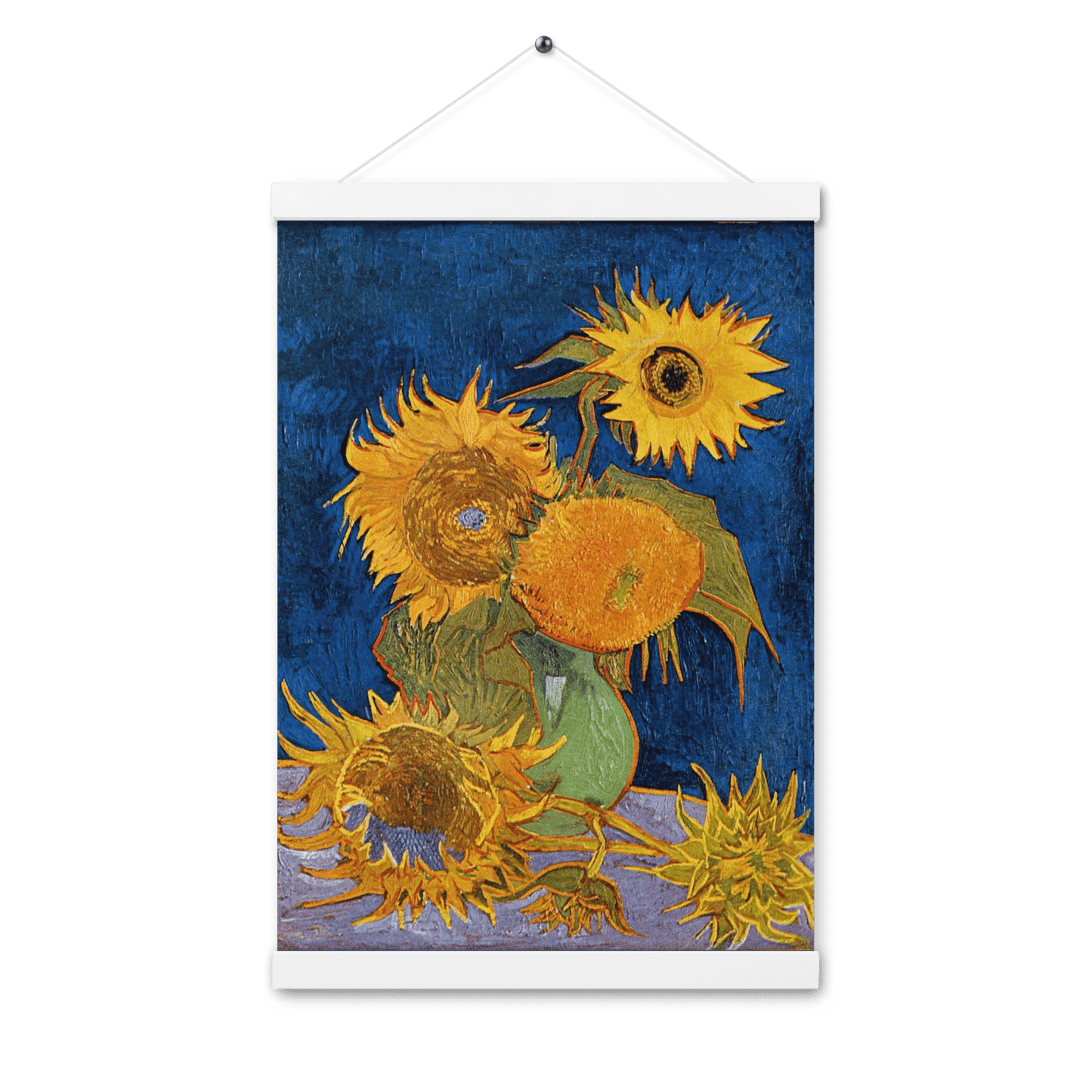 My 5 Sunflowers - Art Studio Elvira - Hanging Poster