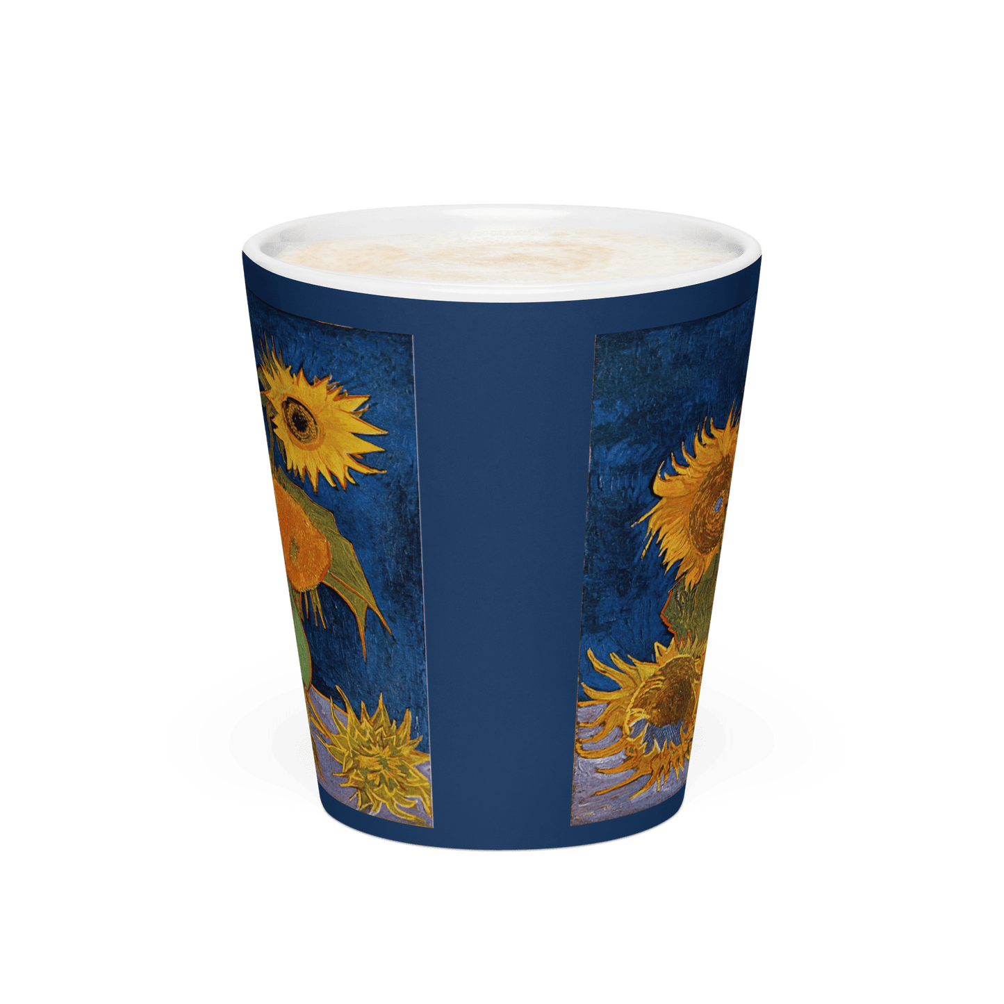 My 5 Sunflowers - Art Studio Elvira - 12oz Latte mug