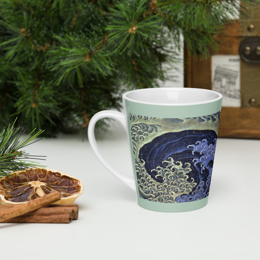 Feminine Wave - Art Studio Elvira - 12oz Latte Mug