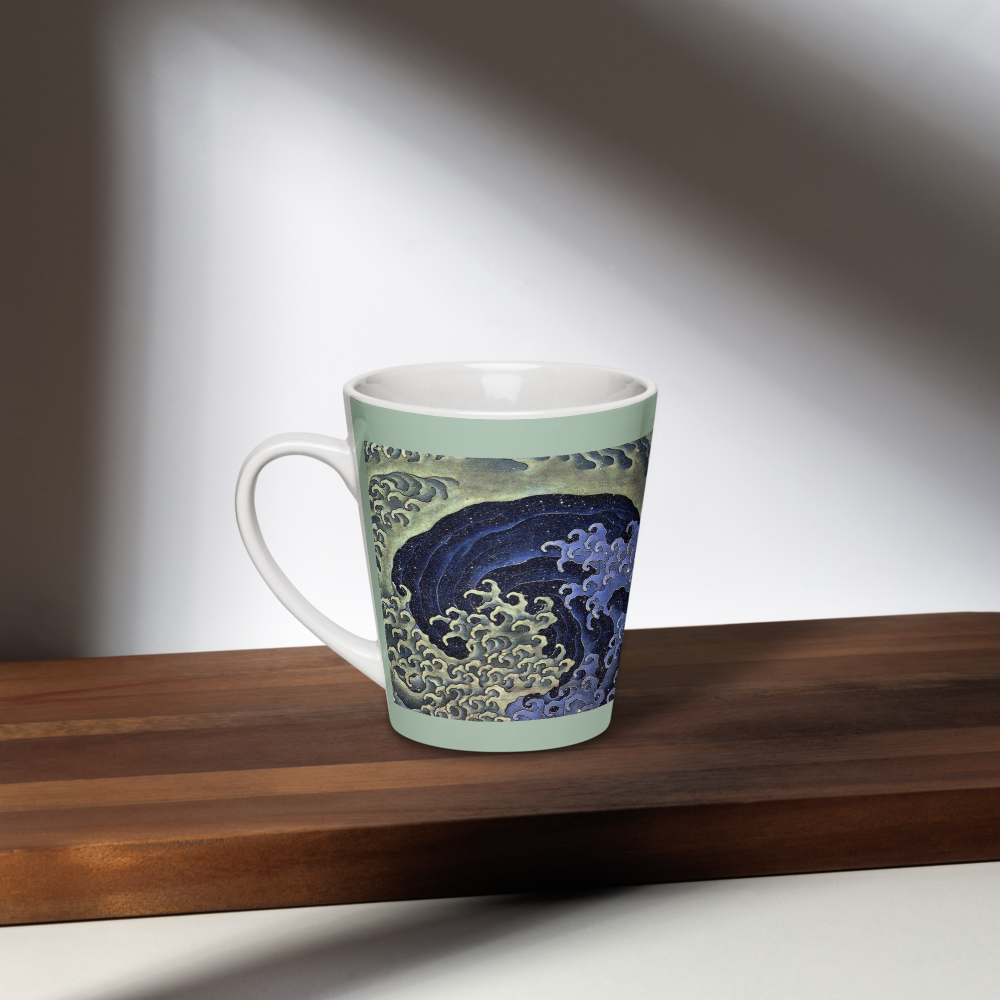 Feminine Wave - Art Studio Elvira - 12oz Latte Mug
