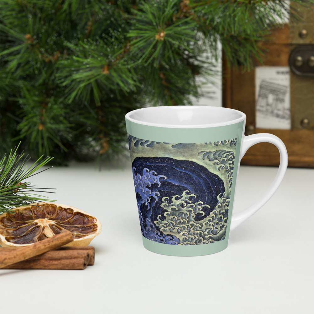 Feminine Wave - Art Studio Elvira - 12oz Latte Mug