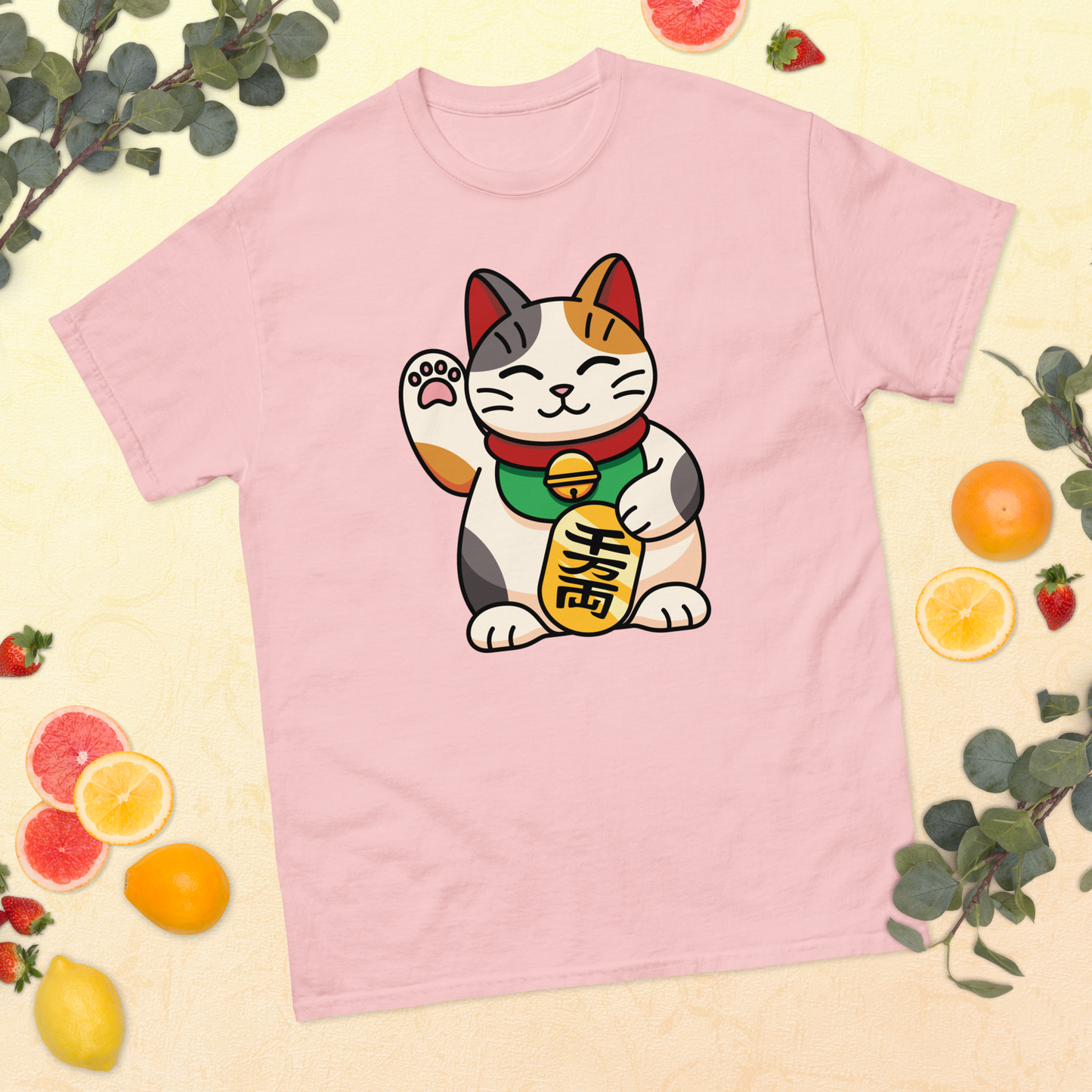 lucky-cat-art-studio-elvira-unisex-classic-tee-light-pink