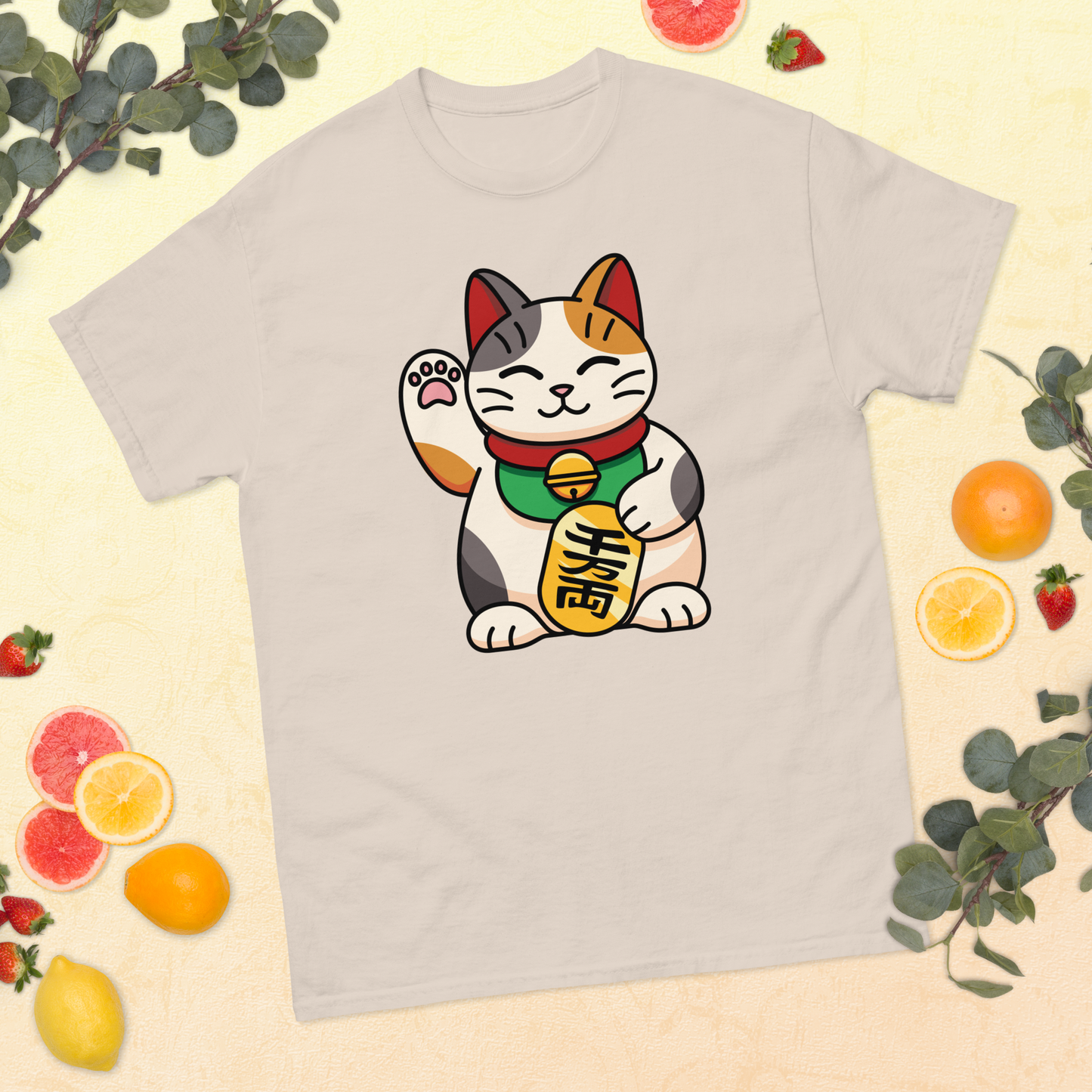 lucky-cat-art-studio-elvira-unisex-classic-tee-natural