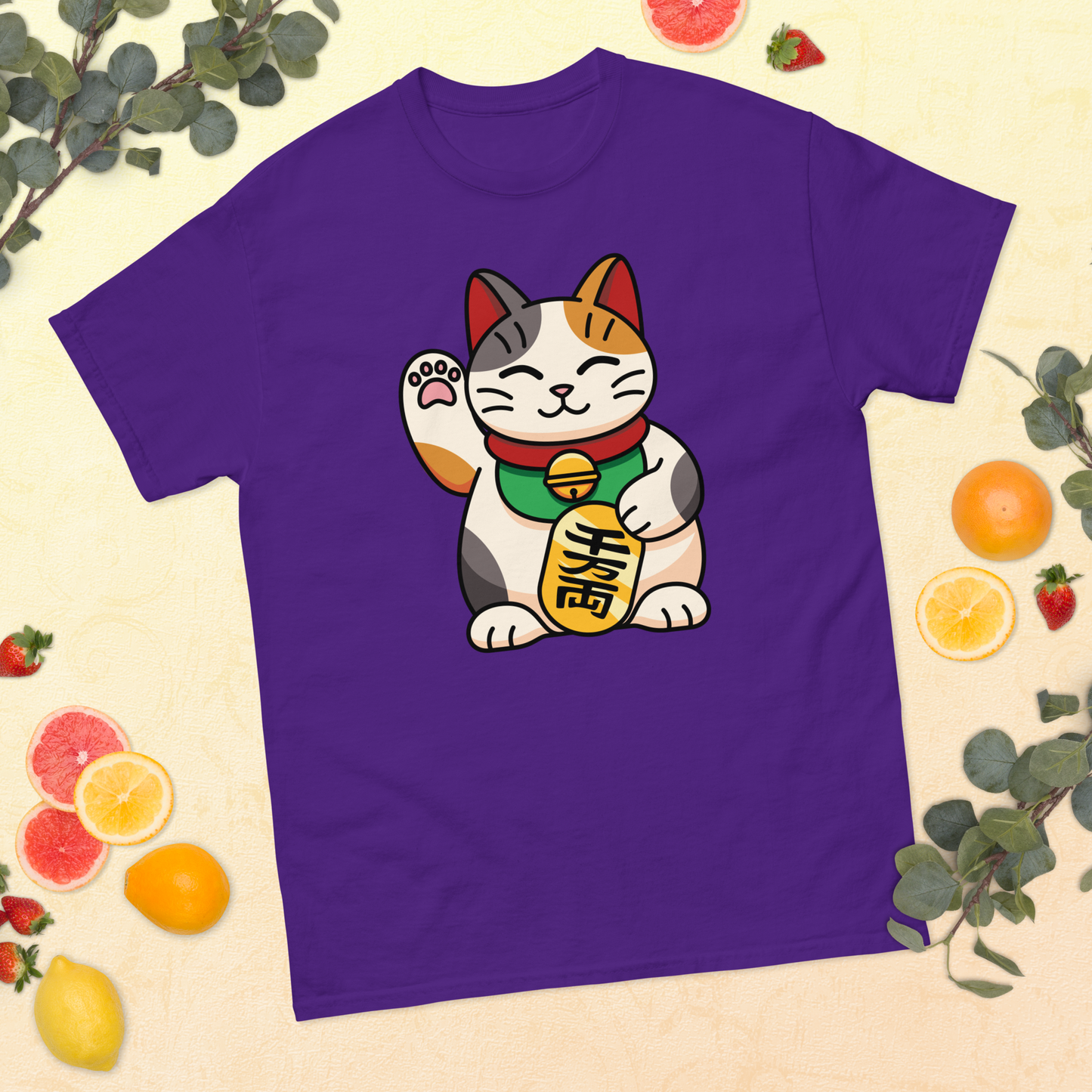 lucky-cat-art-studio-elvira-unisex-classic-tee-purple