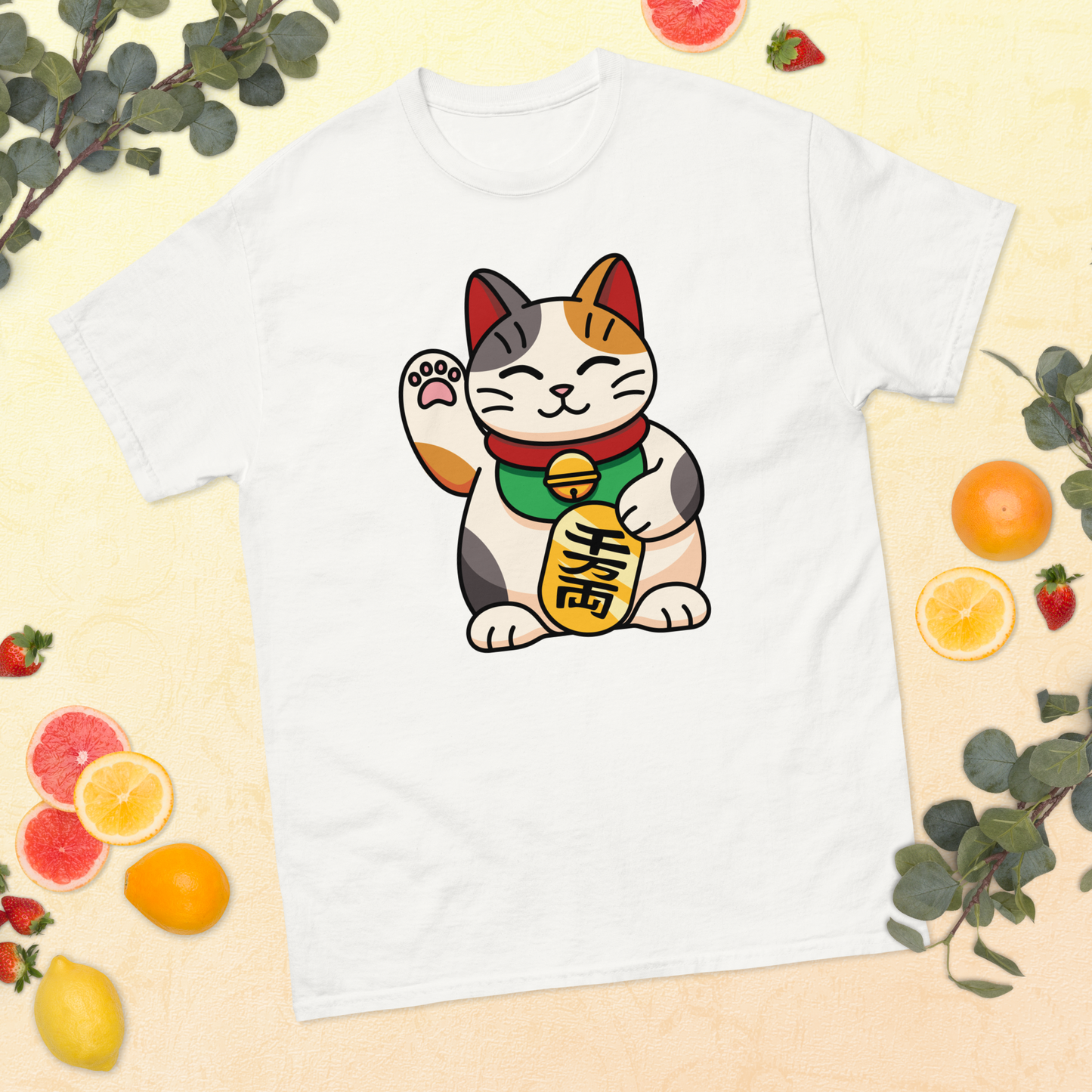 lucky-cat-art-studio-elvira-unisex-classic-tee-white