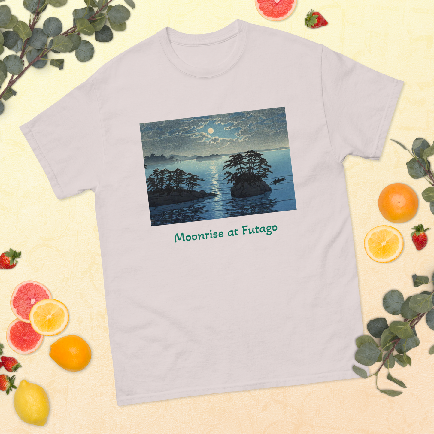 moonrise-at-futago-art-studio-elvira-unisex-classic-tee-ice-grey