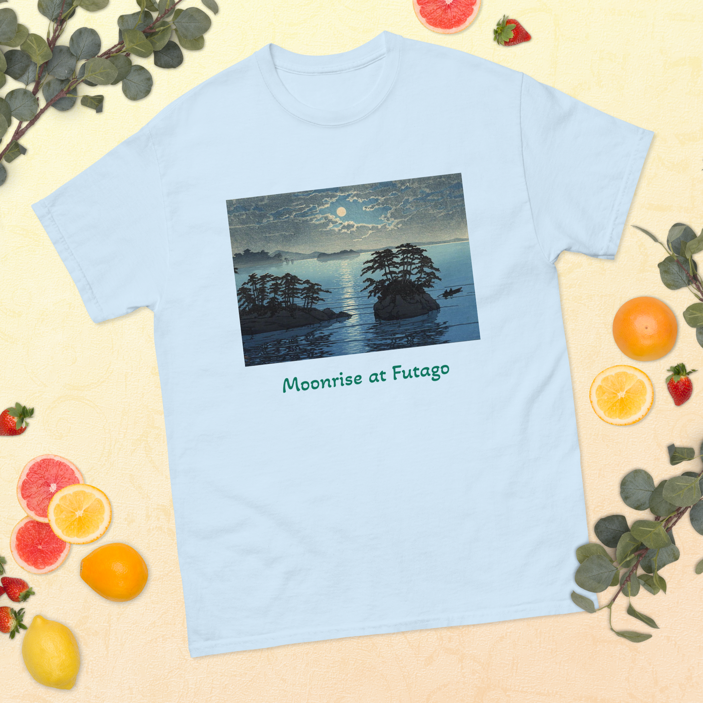 moonrise-at-futago-art-studio-elvira-unisex-classic-tee-light-blue
