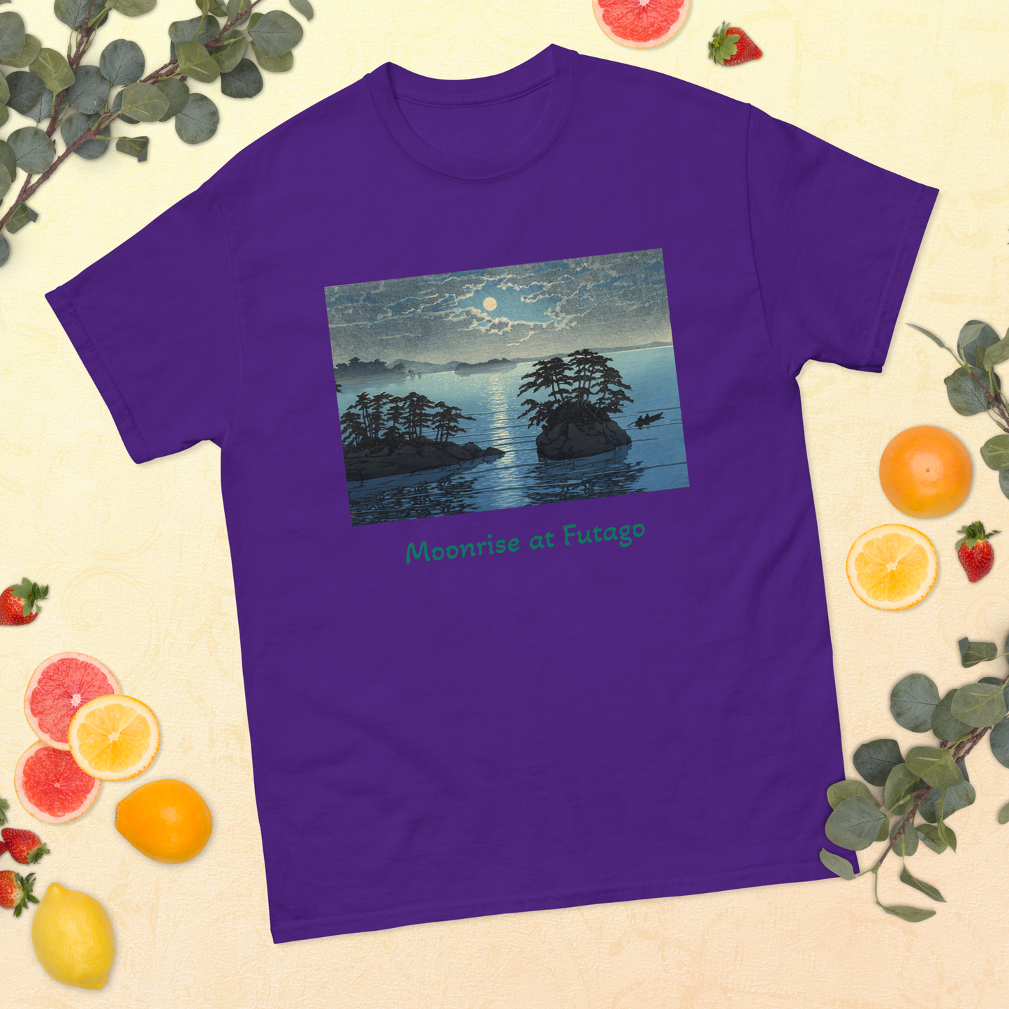 moonrise-at-futago-art-studio-elvira-unisex-classic-tee-purple