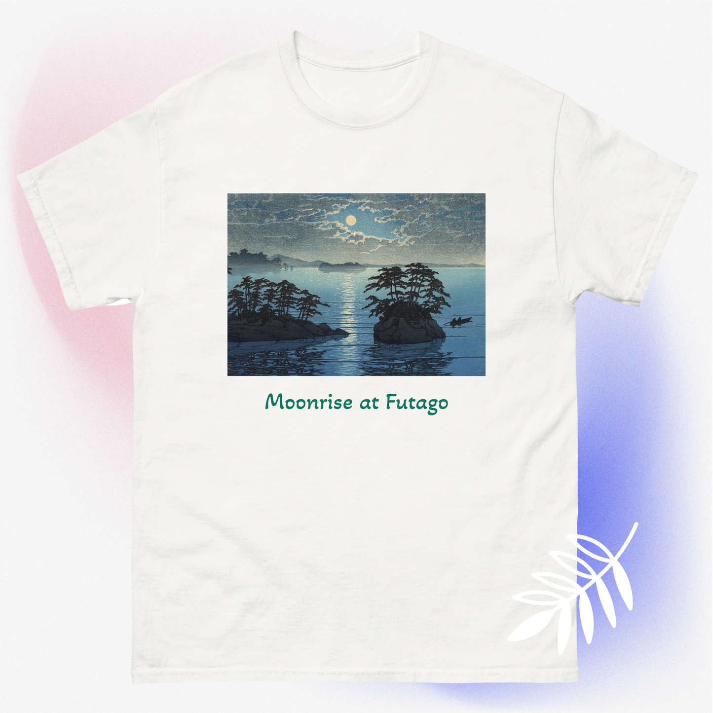 moonrise-at-futago-art-studio-elvira-unisex-classic-tee-scene-white