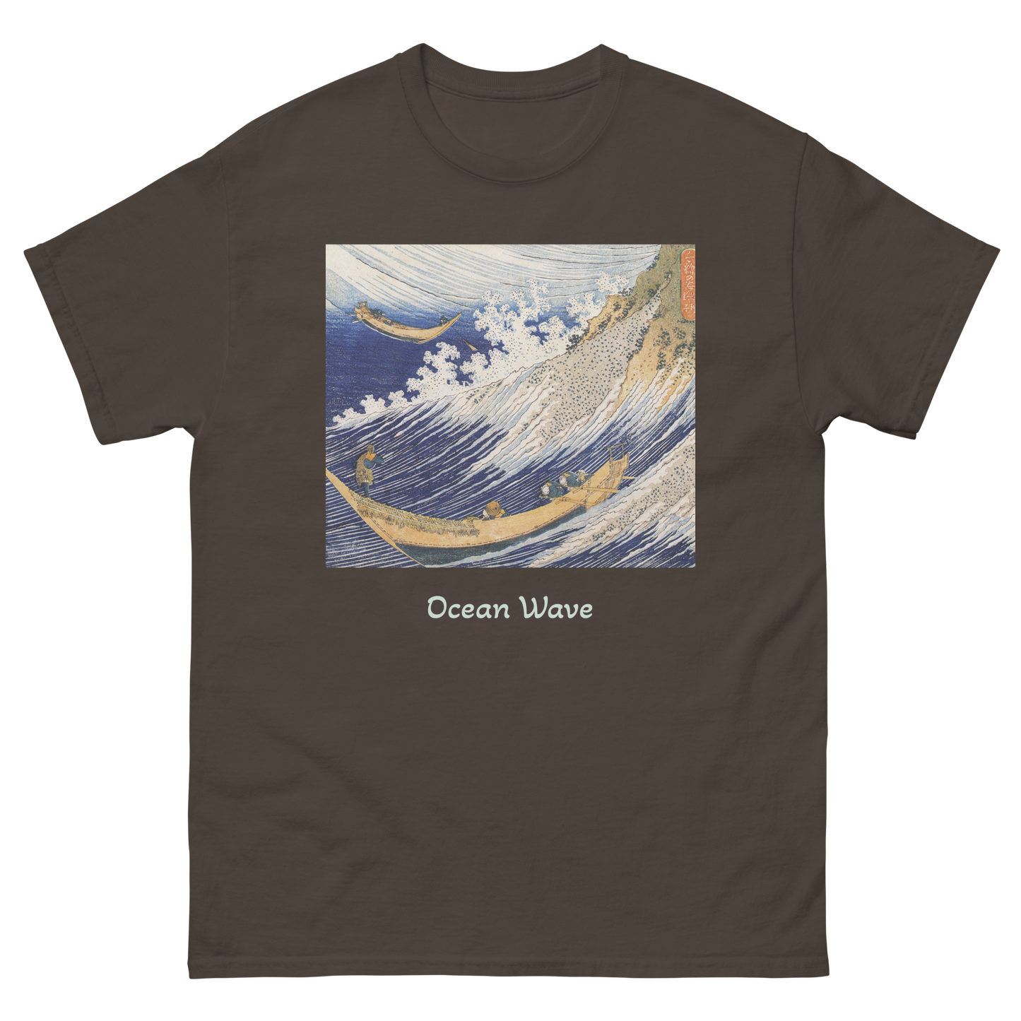 ocean-wave-art-studio-elvira-unisex-classic-tee-dark-chocolate