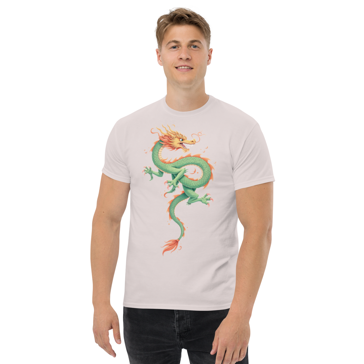 orange-dragon-unisex-classic-tee-front-ice-grey