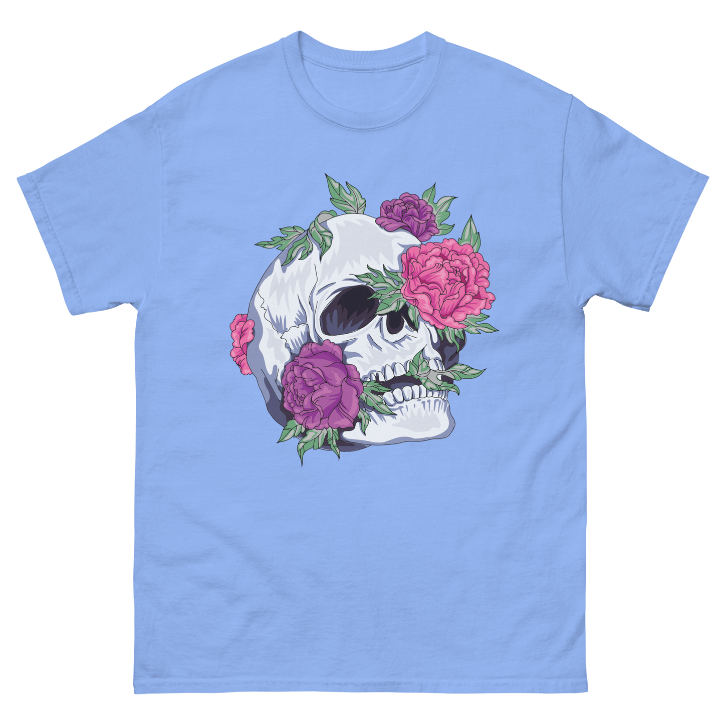 Skull and Roses - Art Studio Elvira - Unisex T-Shirt