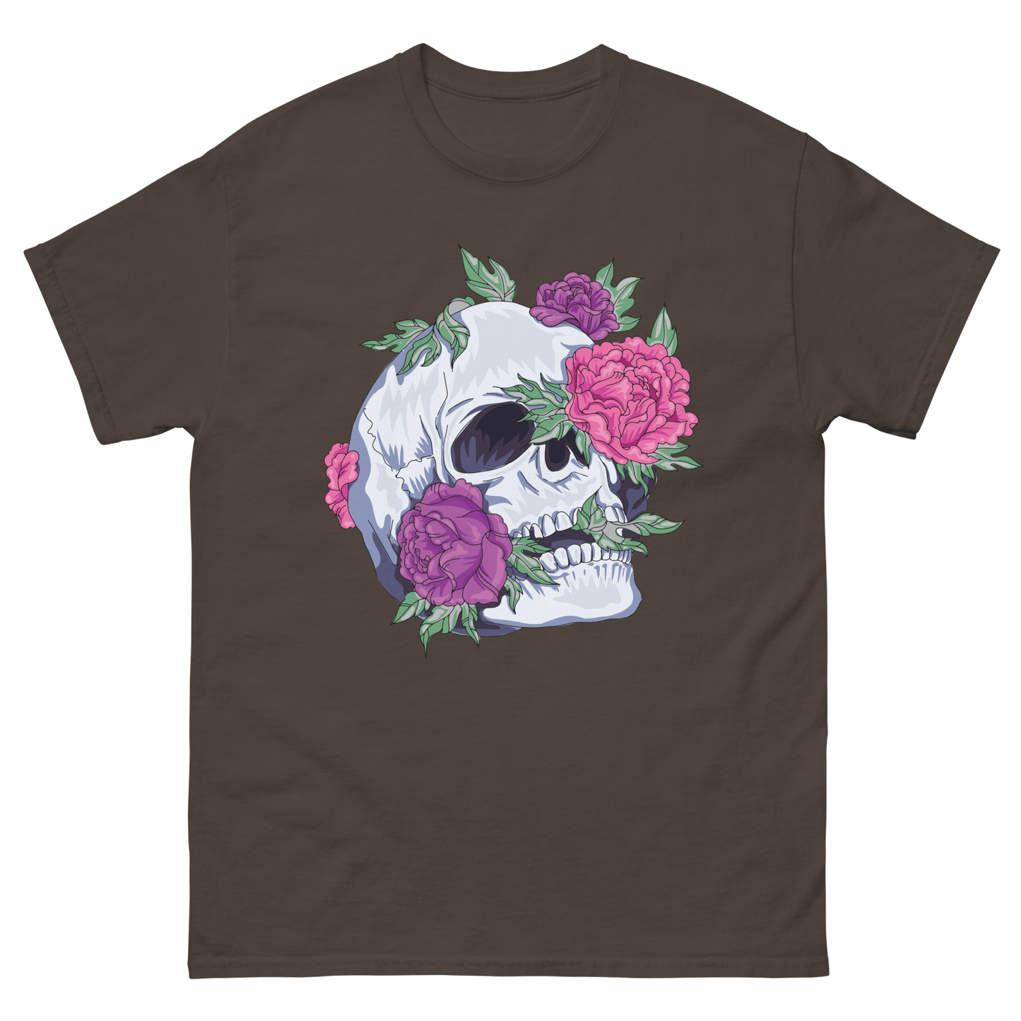 Skull and Roses - Art Studio Elvira - Unisex T-Shirt
