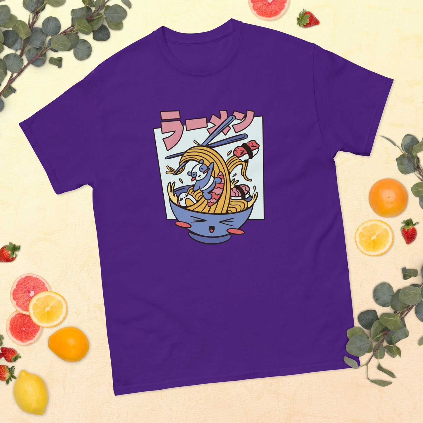 tasty-ramen-art-studio-elvira-unisex-classic-tee-purple