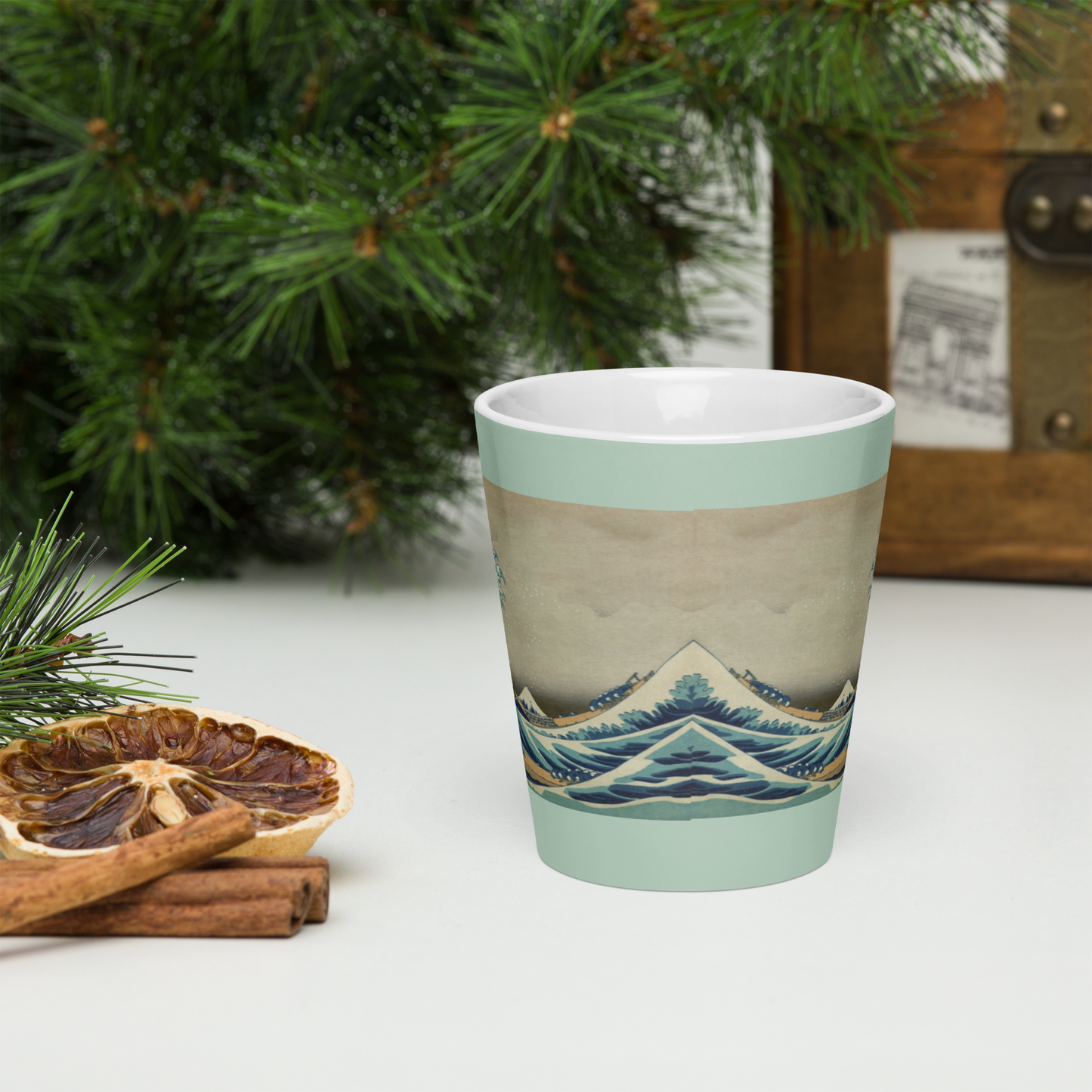 Great-Wave-off-Kanagawa-Art-Studio-Elvira-12oz-Latte-Mug-scene-front