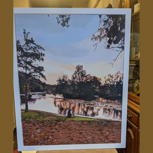 Landa Park Sunrise - Art Studio Elvira -  Canvas Painting