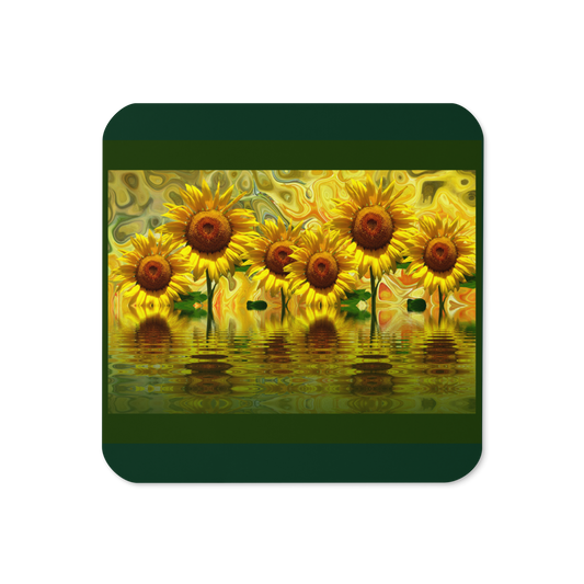 Salem Sunflowers - Art Studio Elvira - Coaster