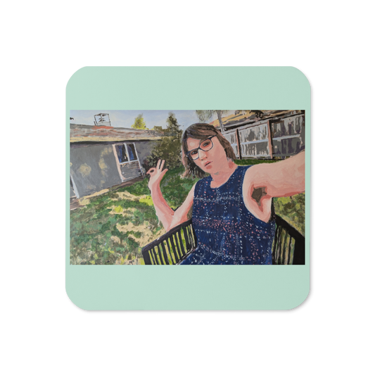 Salem Selfie - Art Studio Elvira - Coaster