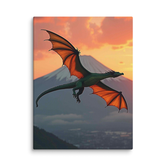 dragon-over-mt-fuji-art-studio-elvira-canvas-_in_-9x12