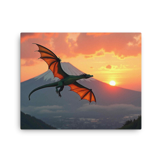 dragon-over-mt-fuji-art-studio-elvira-thin-canvas-_in_-16x20