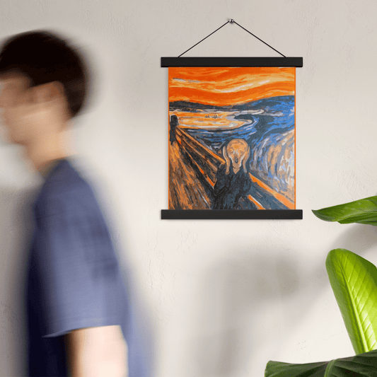The Scream of Nature - Art Studio Elvira - Hanging Poster