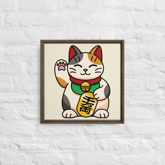 lucky-cat-art-studio-elvira-framed-canvas-_in_-brown-16x16-bricks1