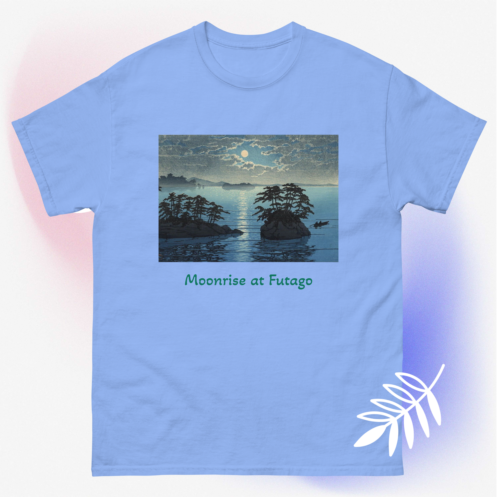moonrise-at-futago-art-studio-elvira-unisex-classic-tee-scene-carolina-blue