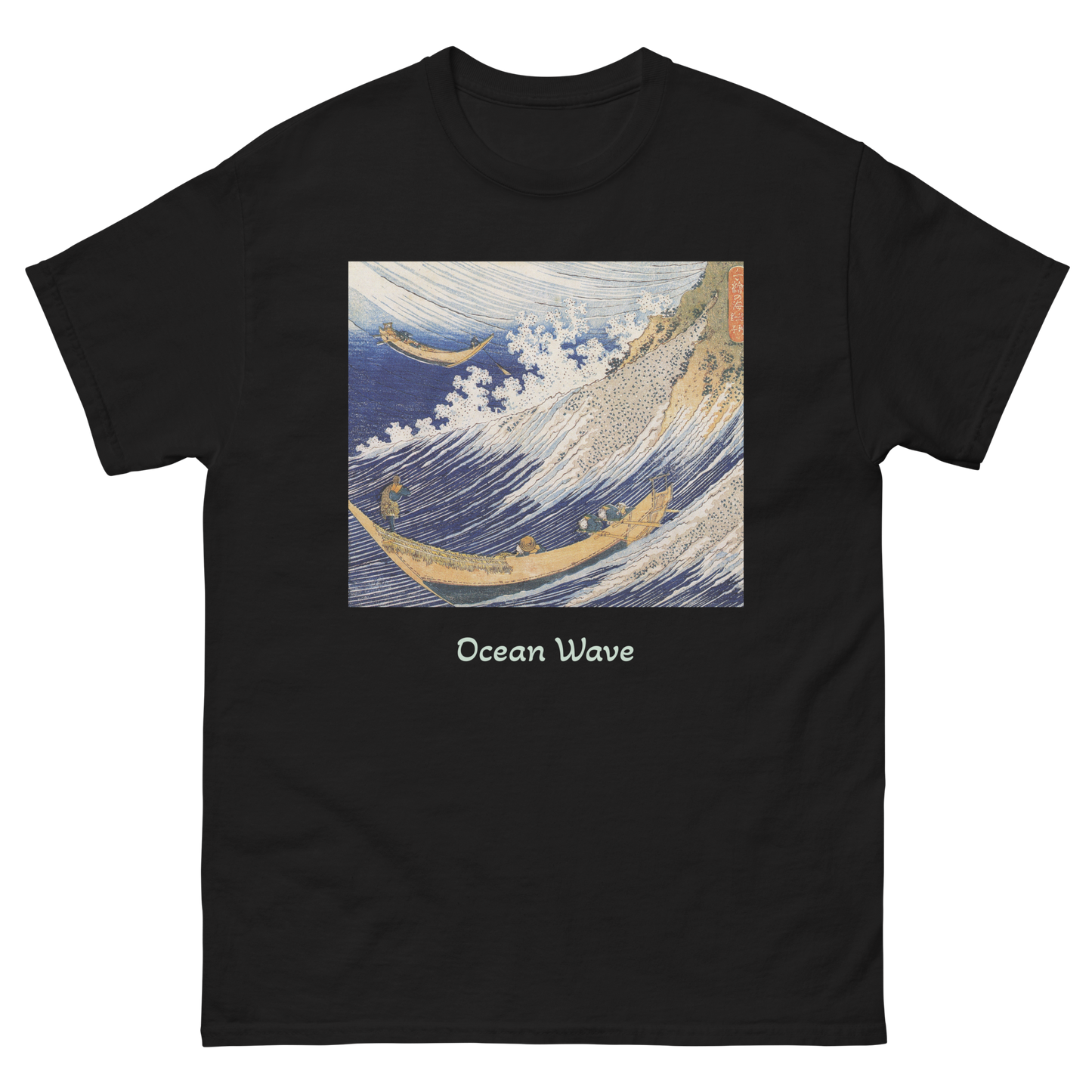 ocean-wave-art-studio-elvira-unisex-classic-tee-black